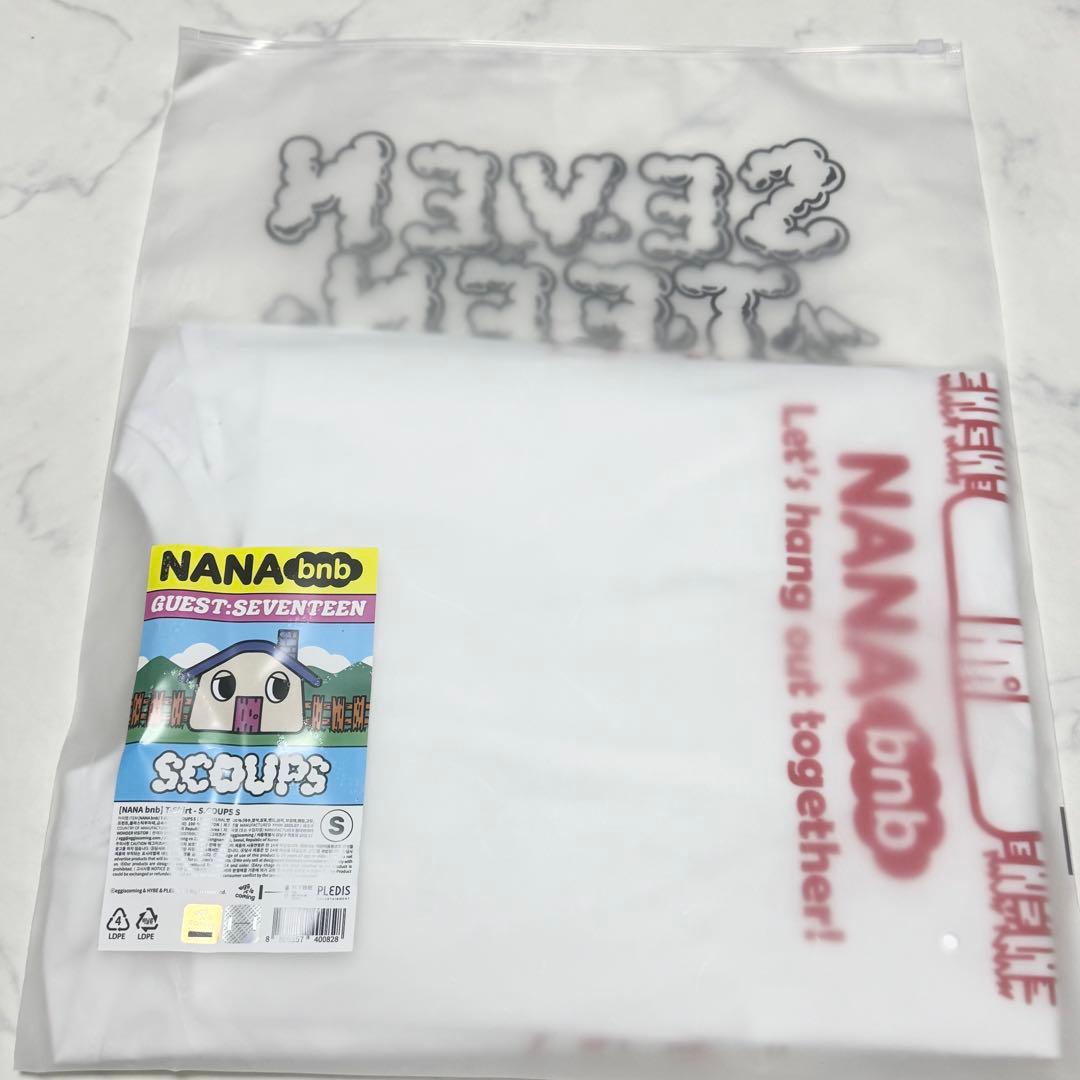 新品未使用 seventeen nana民泊 bnb Tシャツ エスクプス S