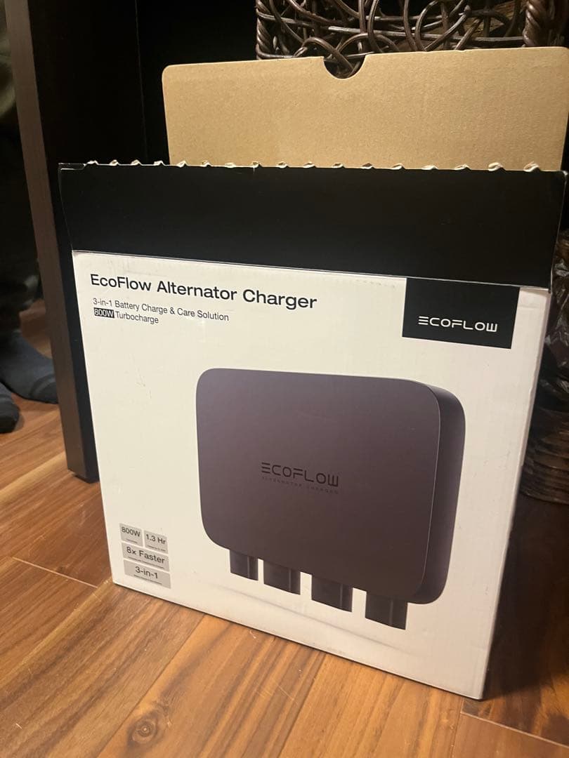発電機・ポータブル電源 EcoFlow Alternator Charger 800W Amazon.co.jp: EcoFlow 800W Alternator Charger オルタネーター