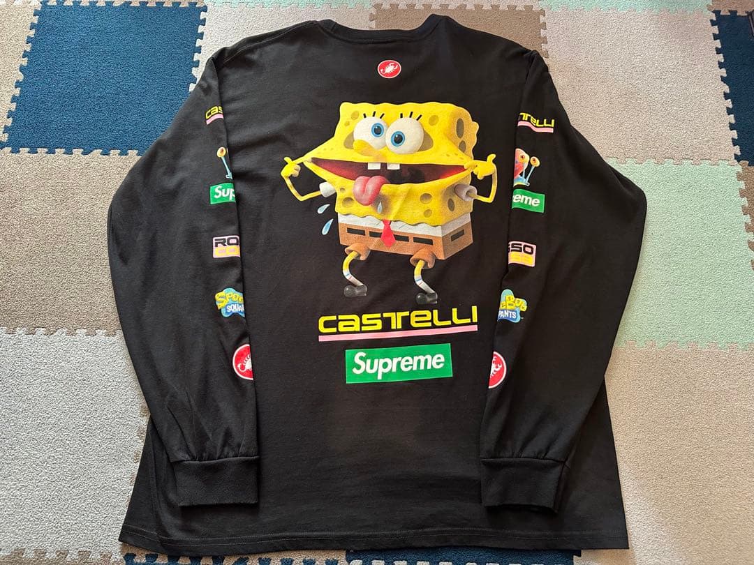 Supreme Spongebob Castelli Racing L/S T - メルカリ