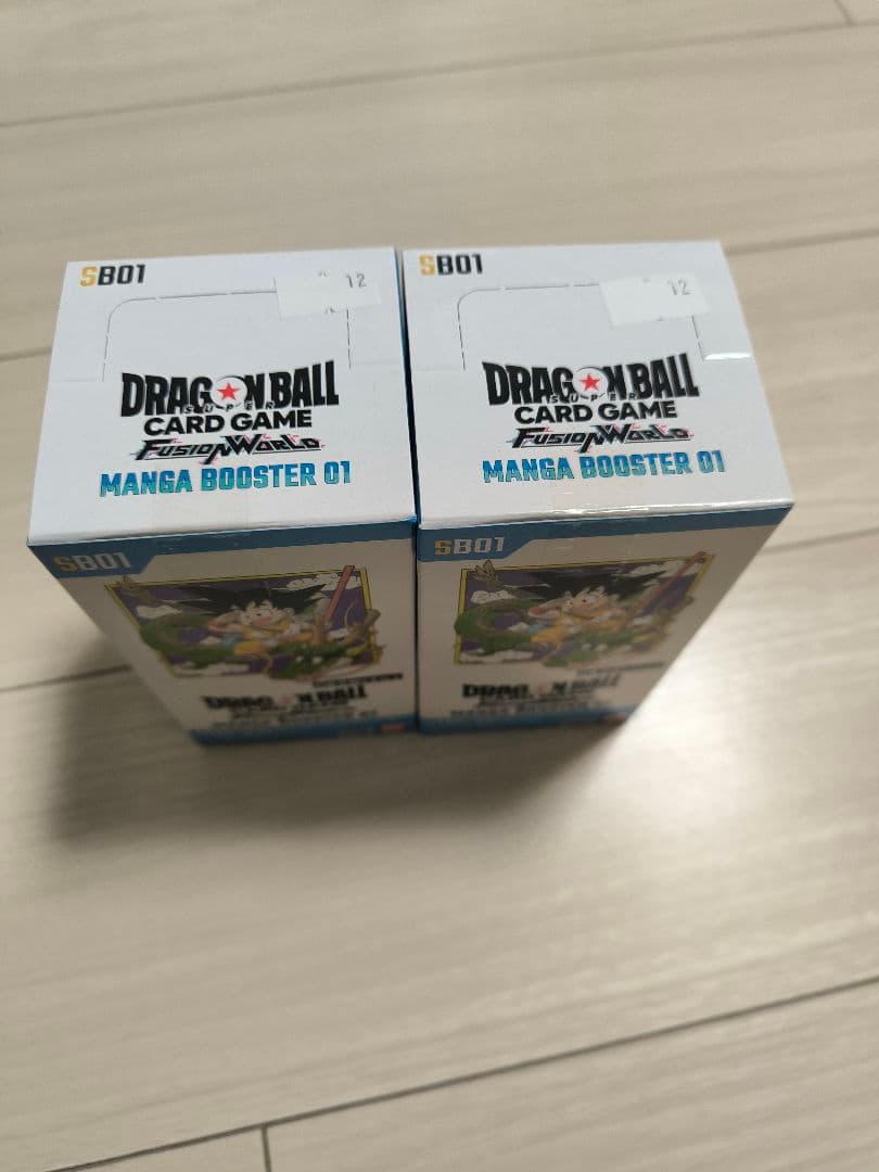 ドラゴンボールカードゲーム MANGA BOOSTER 01 2BOX テープ付