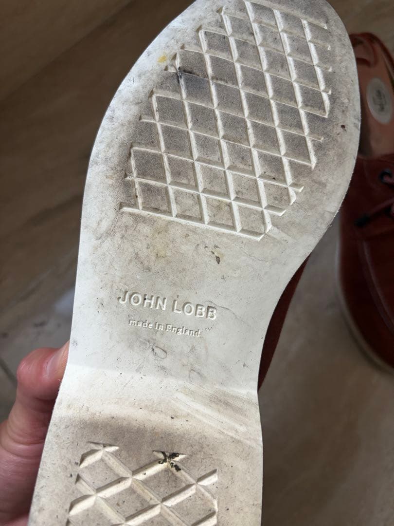 ジョンロブ　デッキシューズ