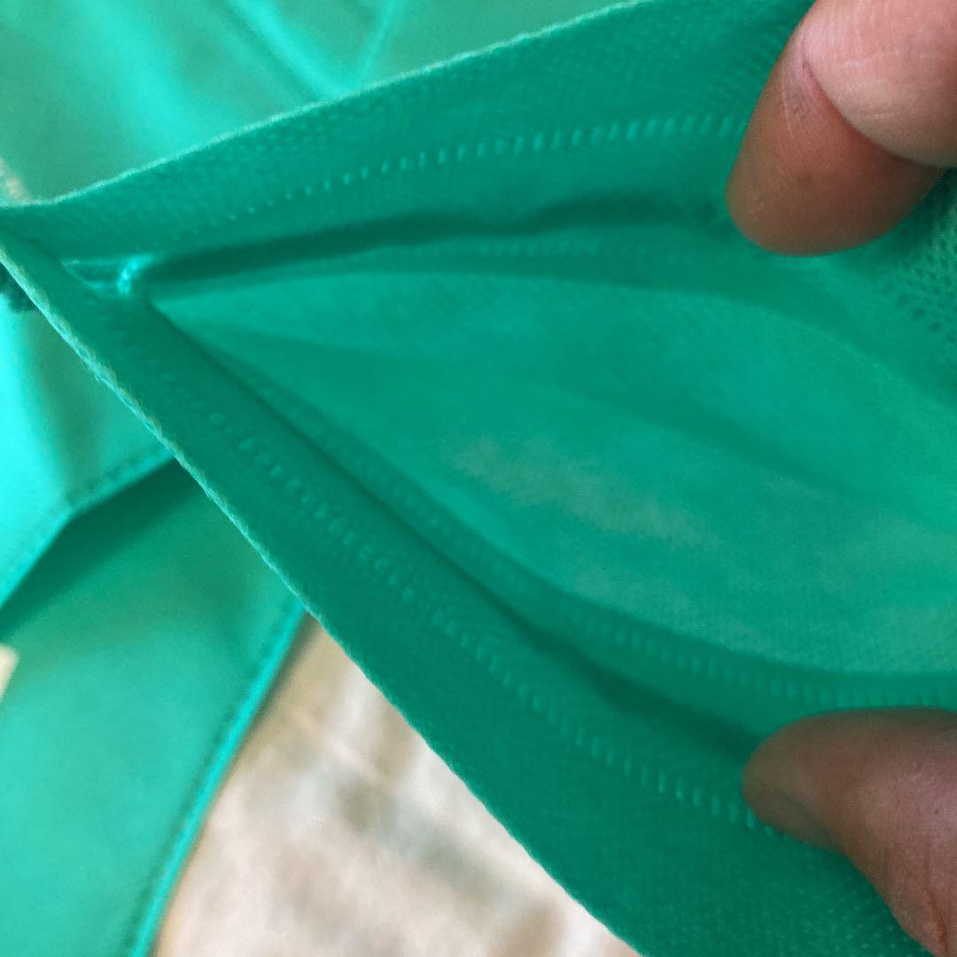 新品未使用　ポーチ　ルートイン　ホテル　3点セット　ヒツジ？　緑　不織布