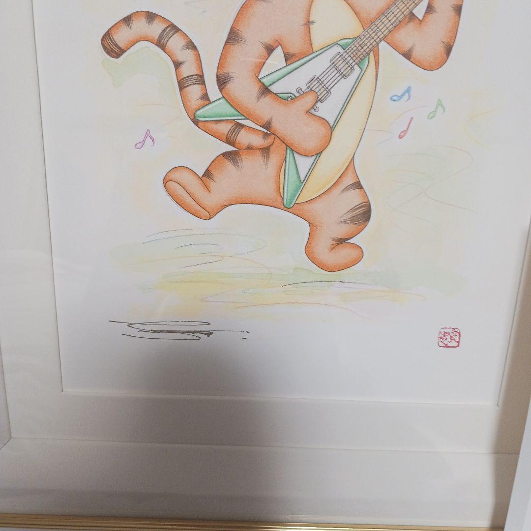 希少 ディズニー オリジナル原画(公認画家 高橋宣光) くまのプーさん