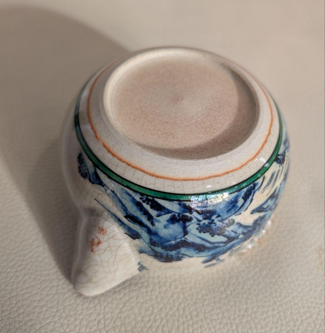 煎茶道具 九谷焼「光仙造」山水文 煎茶碗・宝瓶・湯冷まし 共箱 - メルカリ