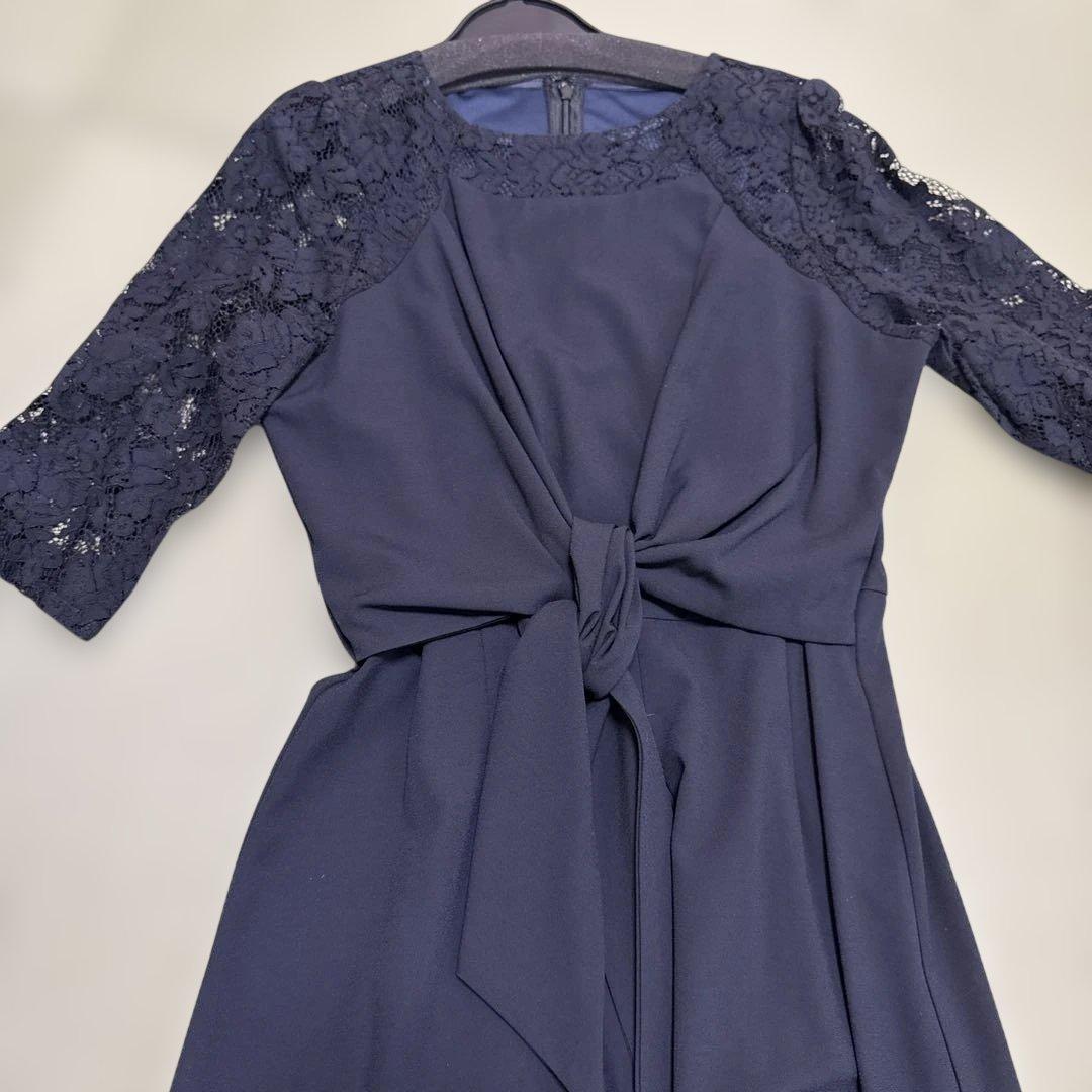 Rire Fete リルフェテ　 レースノットデザインパンツスーツ　ドレス