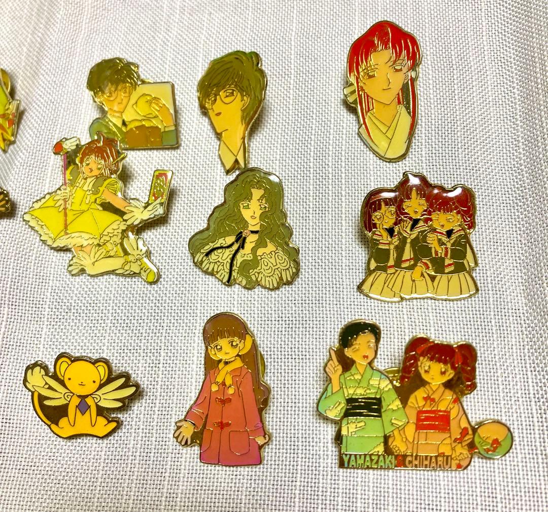 平成レトロ カードキャプターさくら 旧アニメ ピンバッジ 劇場版