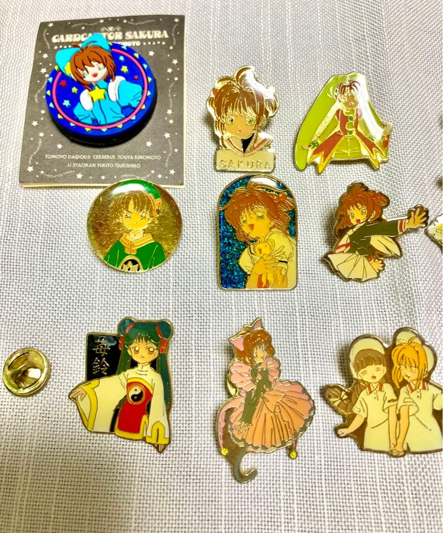 平成レトロ カードキャプターさくら 旧アニメ ピンバッジ 劇場版