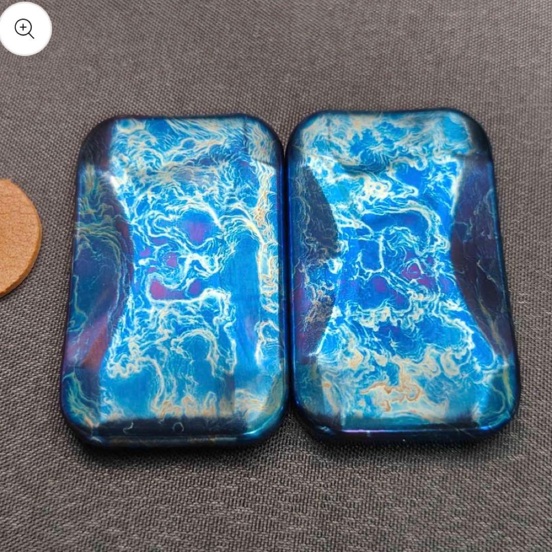 ZD EDC フィジェットトイ 無限位 音叉内蔵 fidget toys Ti製