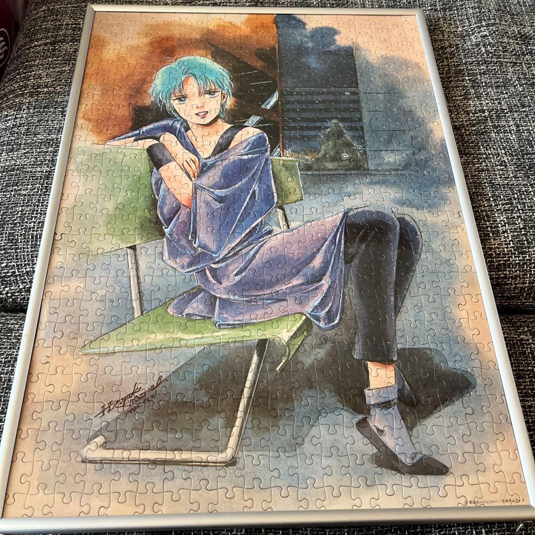 Zガンダム フォウ・ムラサメ パズル 完成品 アルミパネル付き 500