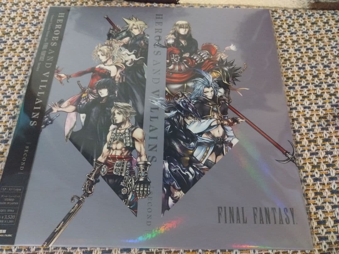 新品　未使用　HEROES AND VILLAINS FINAL FANTASY