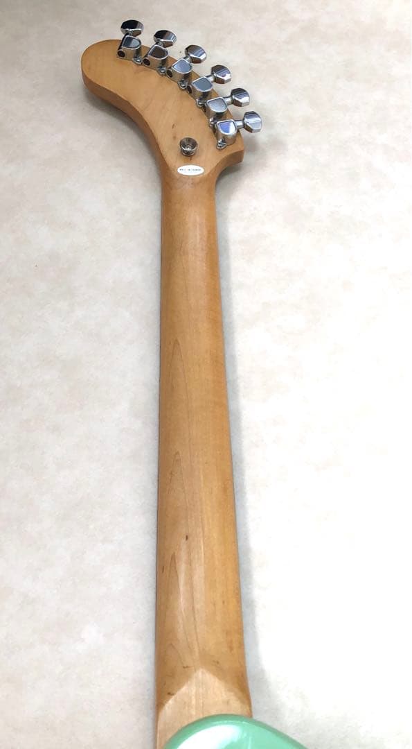 【美品】ZO-3 ミントグリーン アンプ内蔵ミニギター ケース付 ぞーさん