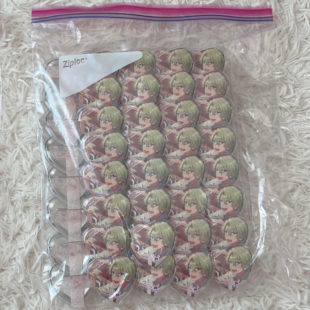 あんスタ 中国 ハート 願望缶バッジ 巴日和 72個