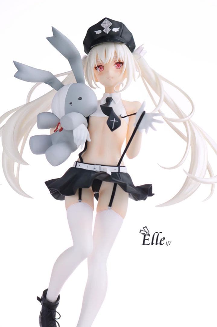 天使警察Elle rurudo 紙飛行機 蒼月アオキ ガレージキット