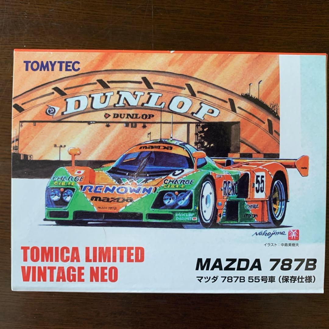 トミカリミテッドヴィンテージネオ　マツダ787B新品2個セット　サイン入りレア！