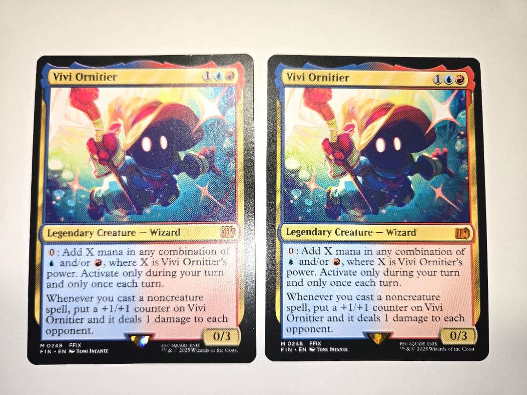 2枚まで【新品未使用】(248)迷える黒魔道士、ビビ　英語版 MTG 迷える黒魔道士、ビビ 拡張 Foil 英語版 Bundle 迷える黒魔