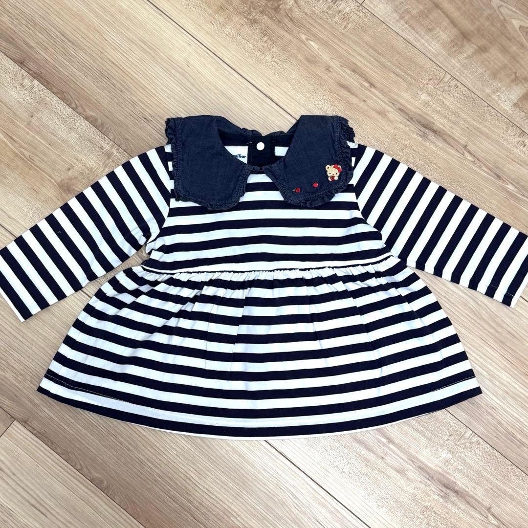 familiar＊トップス＆パンツセット＊80cm＊ファミリア