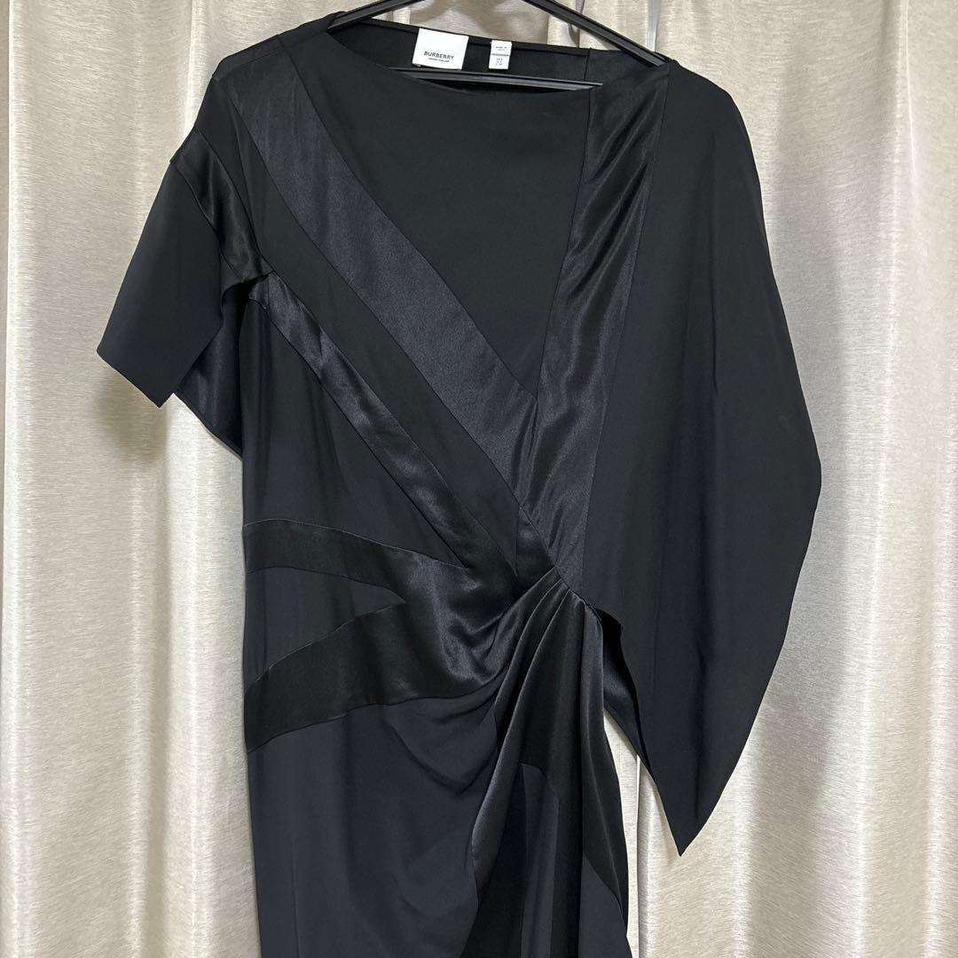 BURBERRY ブラック パーティードレス UK6