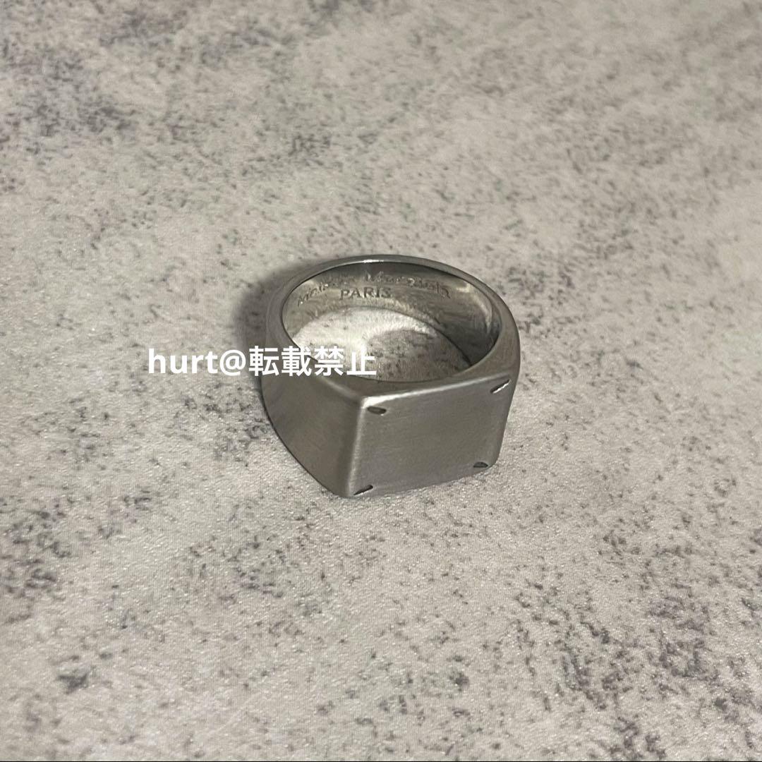 【新品外箱あり】メゾンマルジェラ 4 ステッチ リング stitch 19号相当