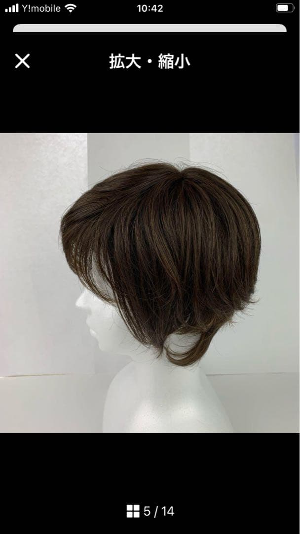 アートネイチャー　jo フルウィッグ　機械植え　レディース