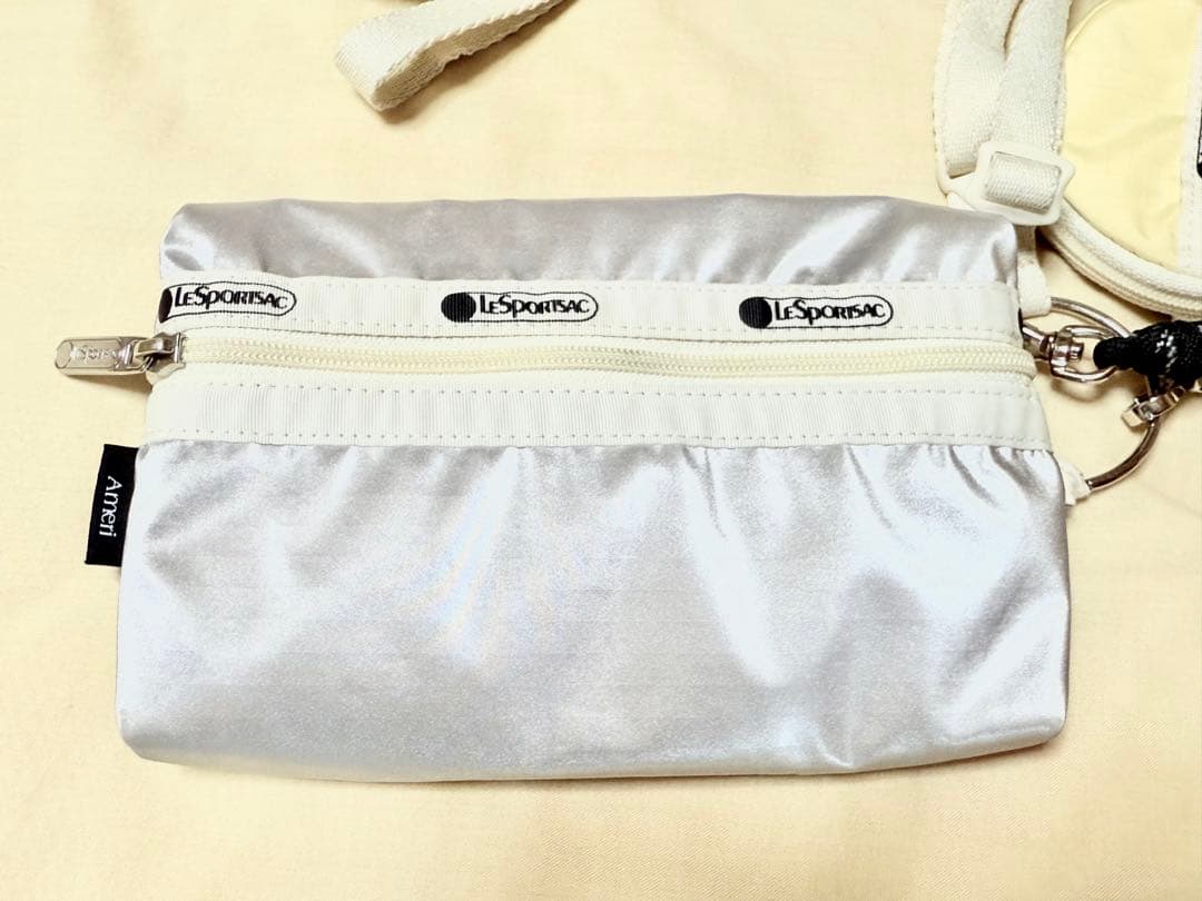 即完品 LeSportsac×Ameri Multi Pouch シルバー