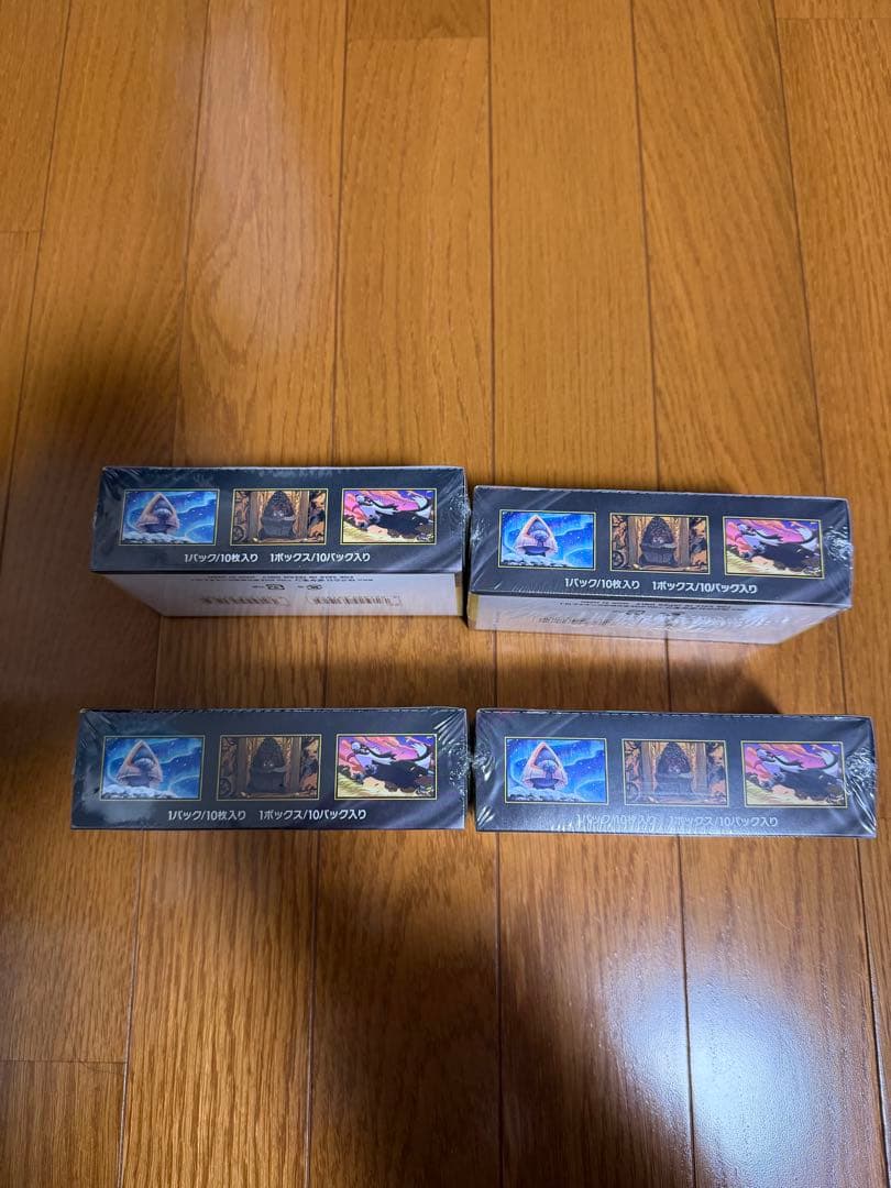 シュリンク付　ポケモンカード MEGA ドリームEX 4BOX