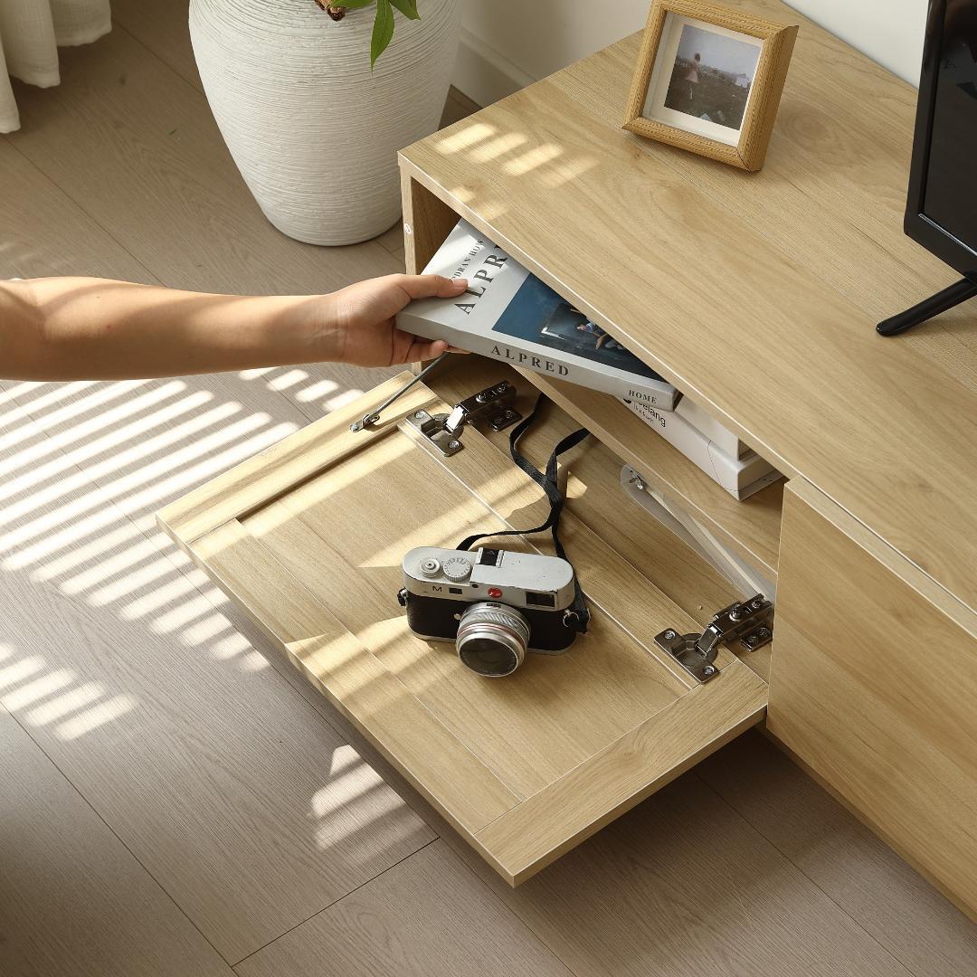 超人気！【幅150cm】テレビ台 ローボード 収納 テレビボード NATURAL