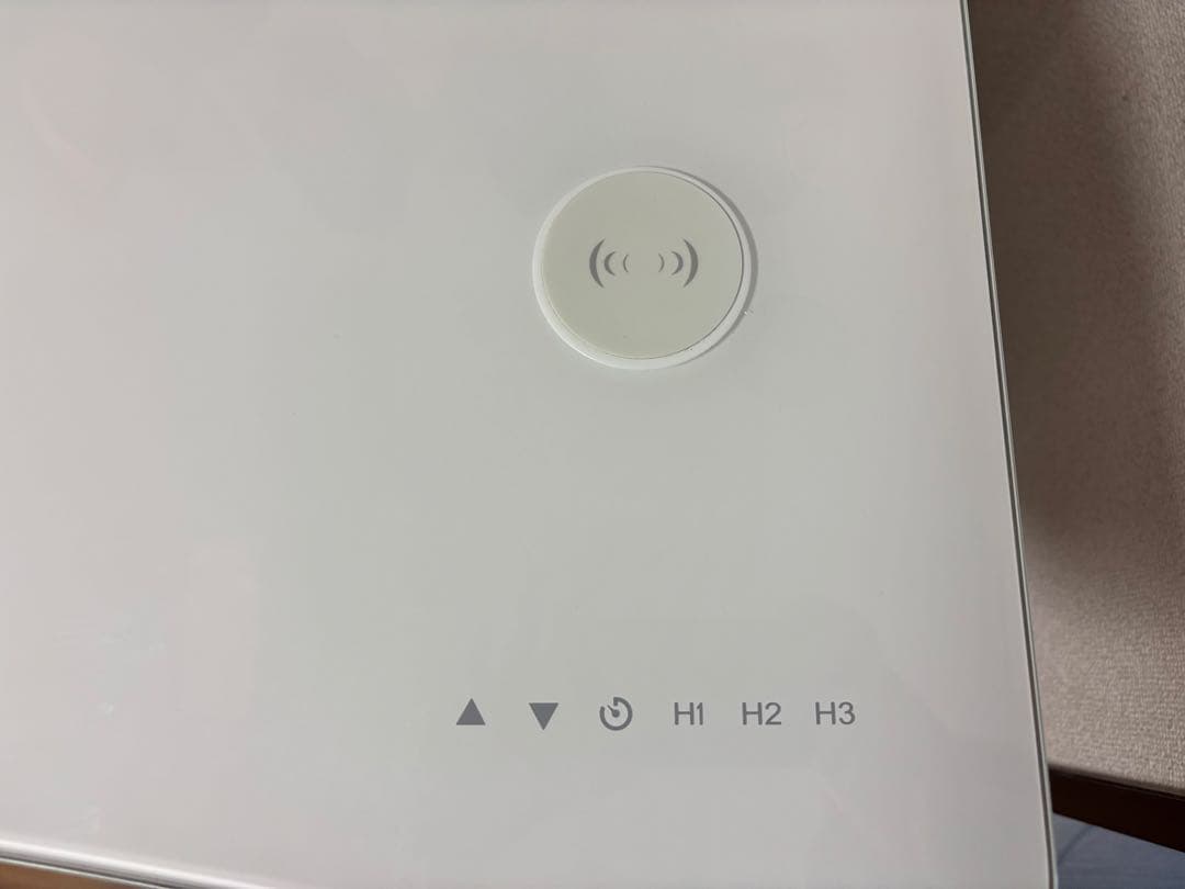 昇降デスク　電動　ガラス天板　引き出し　USB充電　ワイヤレス充電　幅120cm