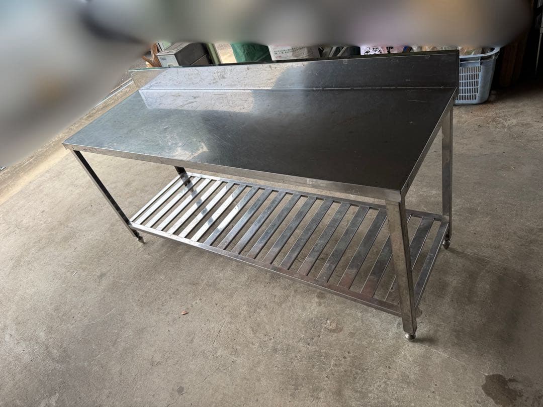 ステンレス　作業台　調理台　（岐阜県まで引き取り限定） ステンレス 作業台 調理台 （岐阜県まで引き取り限定） ステンレス作業