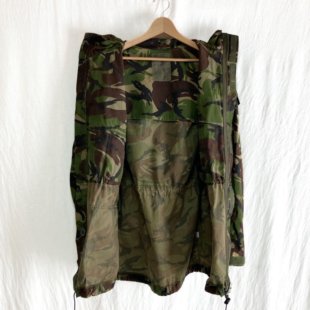 イギリス軍 DPM 迷彩 ワッペン ウィンドプルーフ コンバットパーカー 180