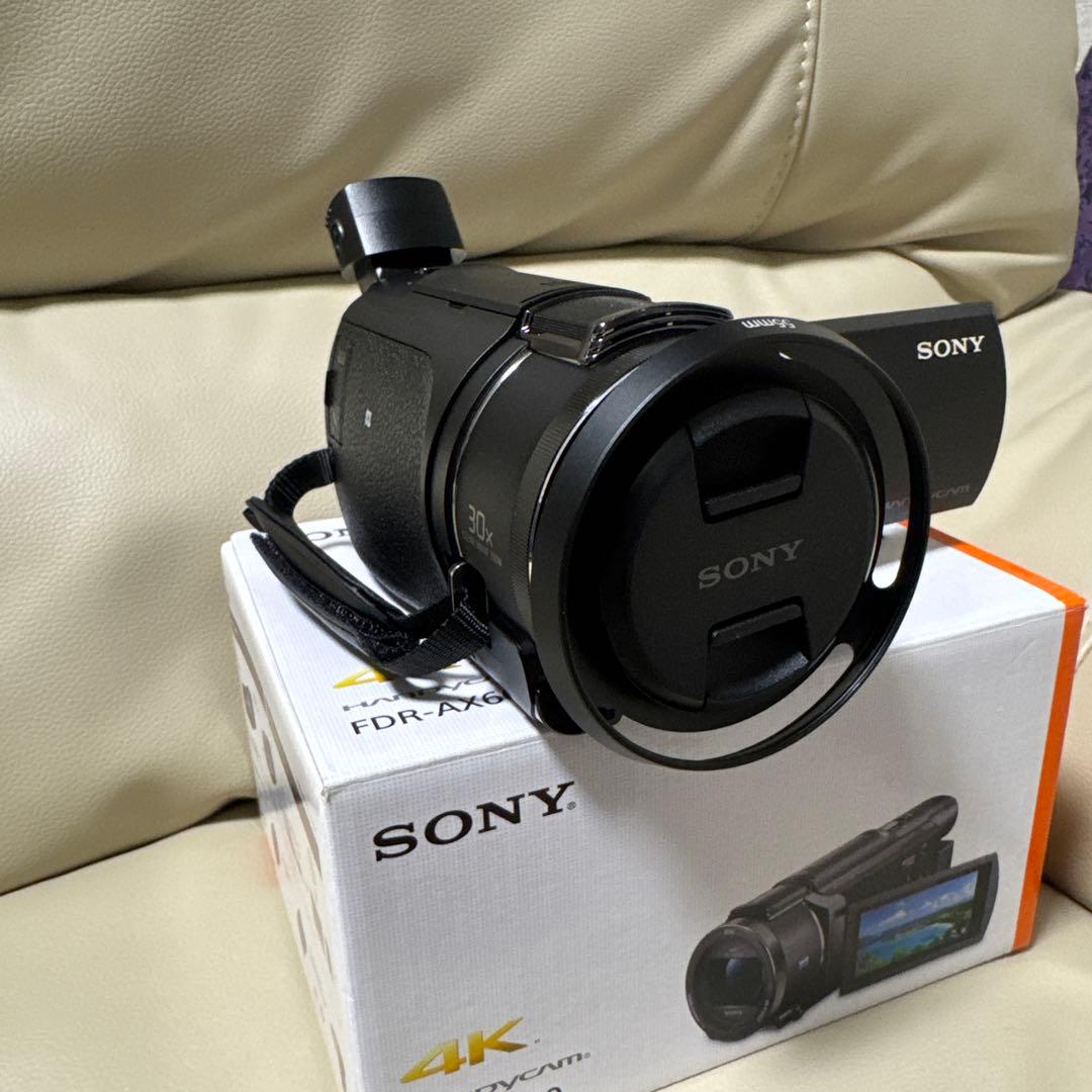 【と】SONY FDR-AX60 4K ハンディカム ビデオカメラ 本体