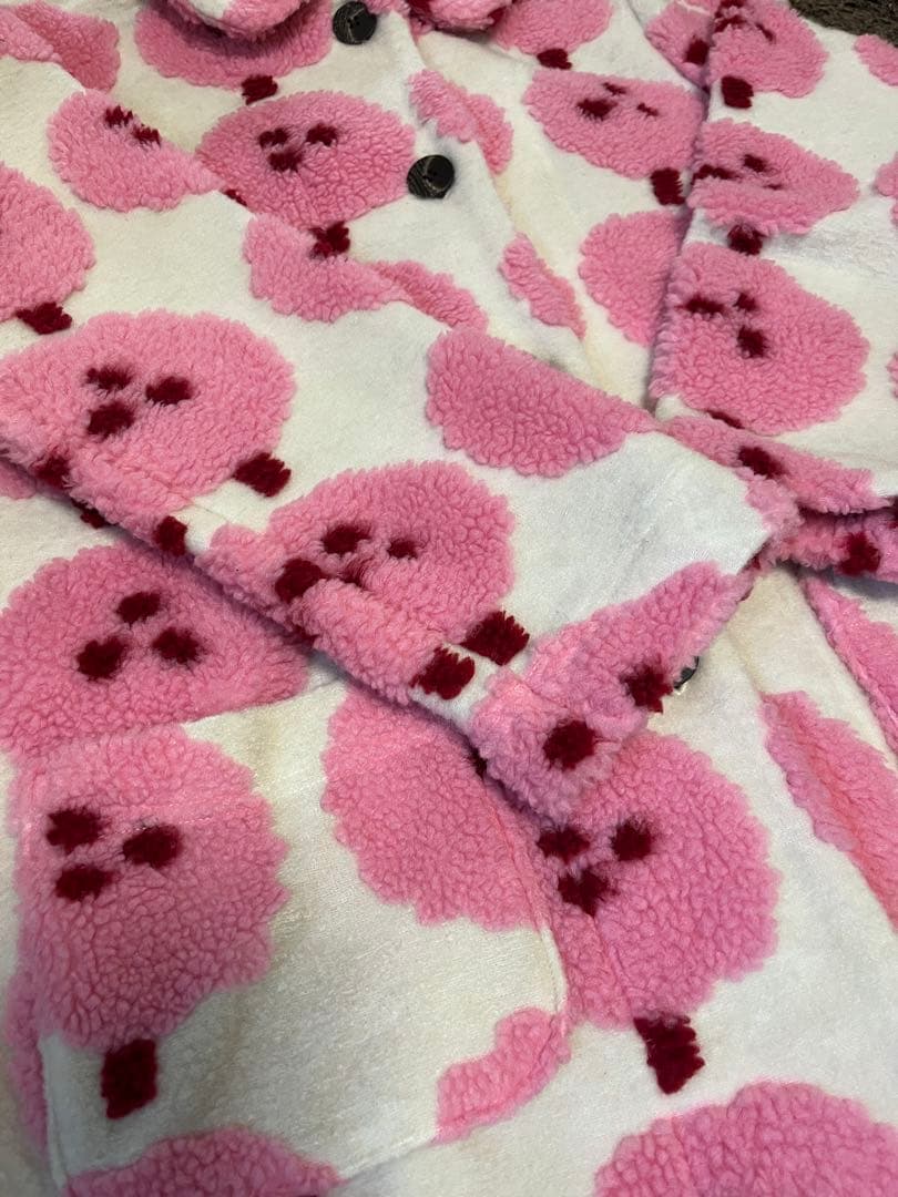 マタノアツコ　Atuko Matsuno フリース　ボア　ガウン　ジャケット