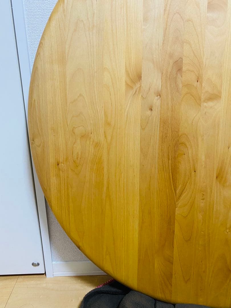 【MOMO NATURAL/モモナチュラル】円形ダイニングテーブル 110センチ