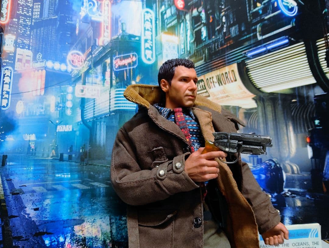 映画[ブレードランナー(デッカード)]1/6.箱付き希少品!