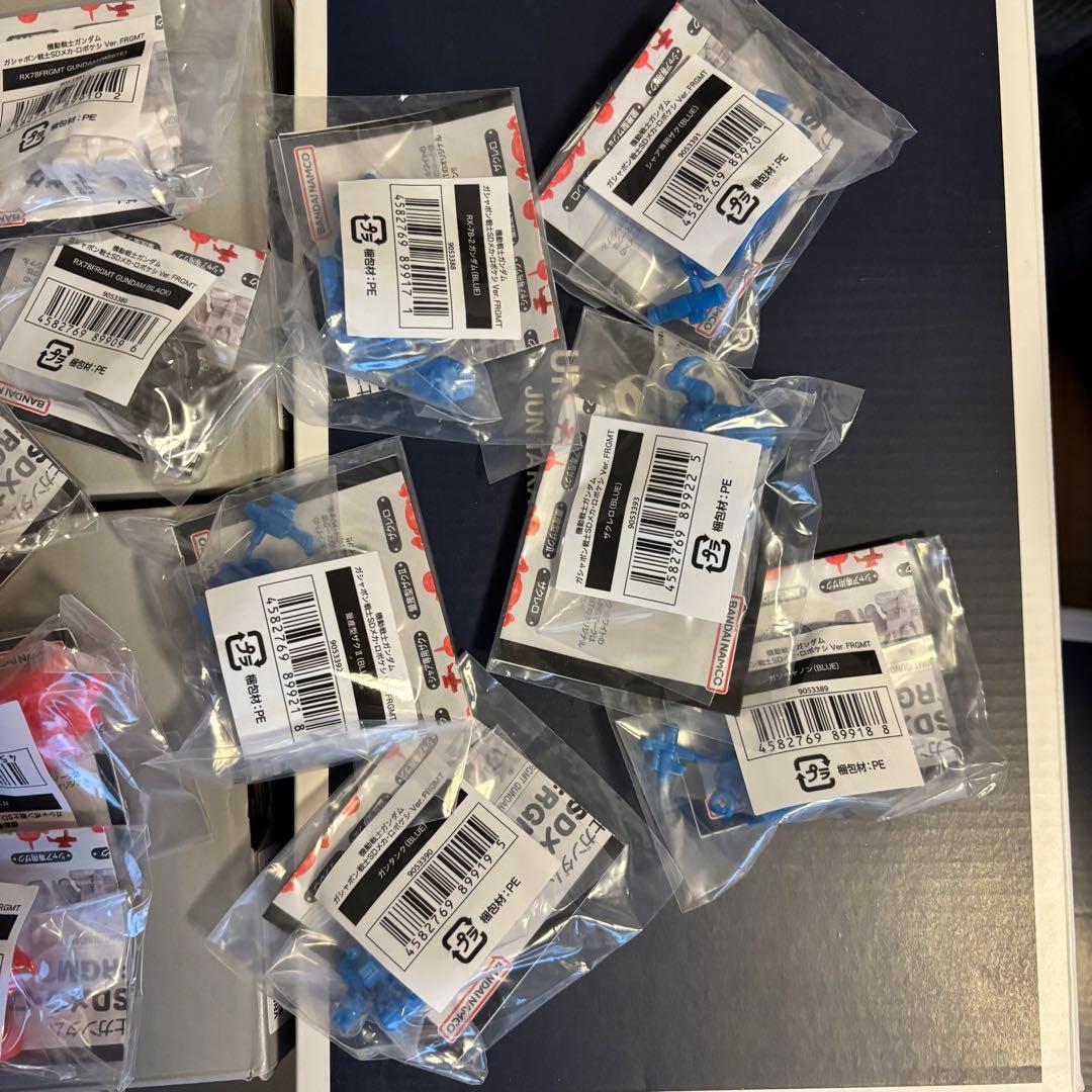 機動戦士ガンダム ガシャポン戦士SDメカ Ver.FRGMT 全種セット