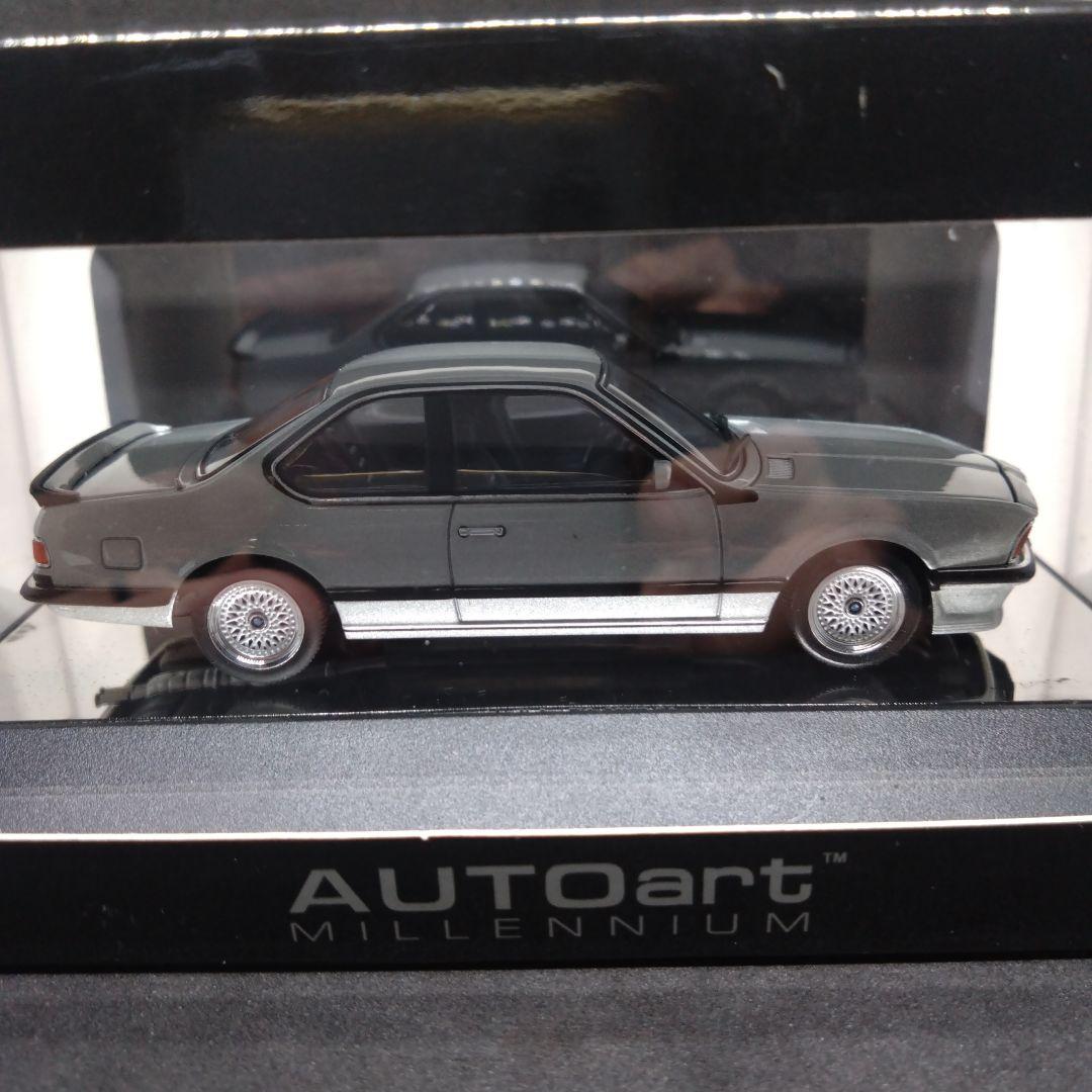 オートアート 1/43 BMW M 635csi シルバーメタリック