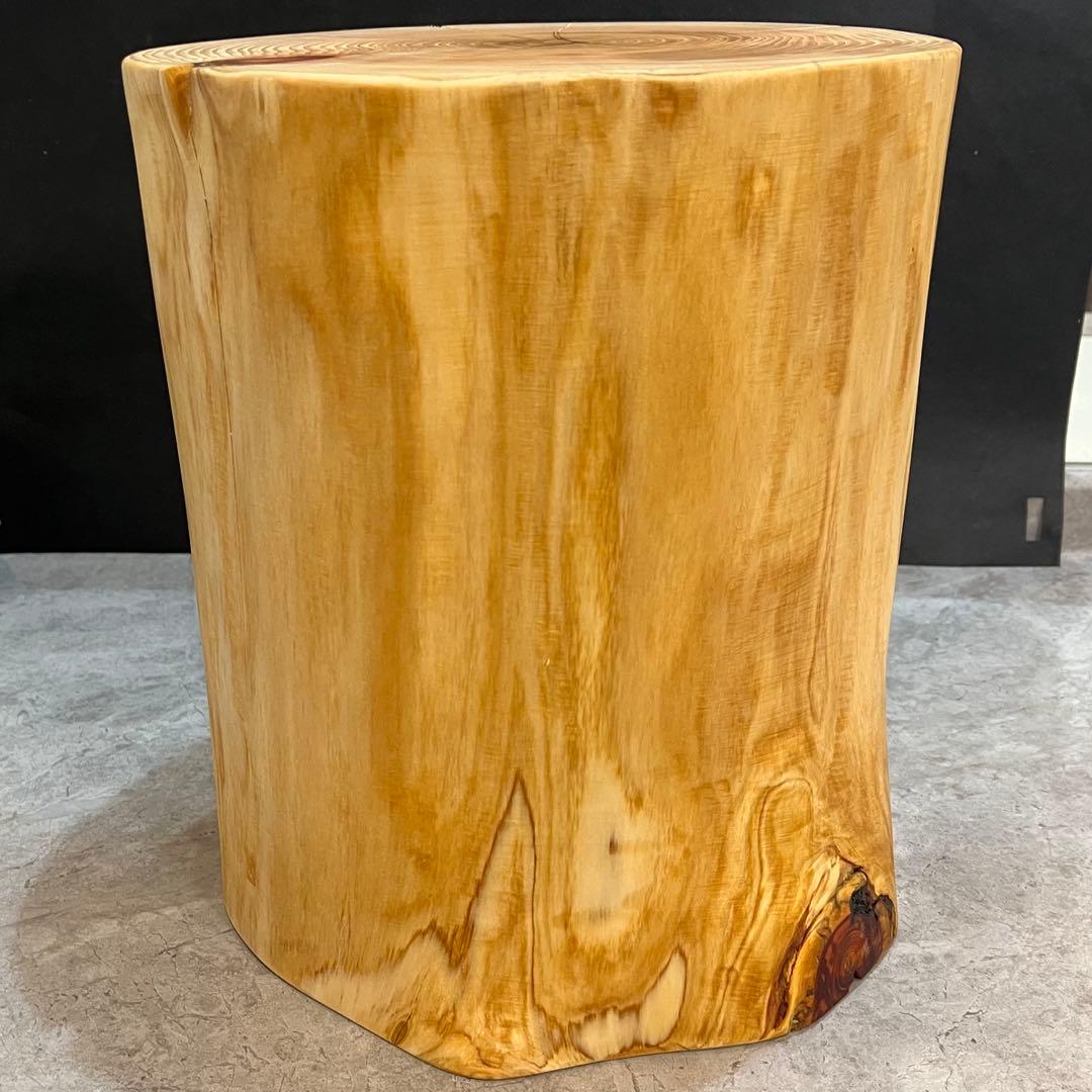 959 切り株　丸太　スツール　丸太椅子　サイドテーブル　インテリア　チェア　檜