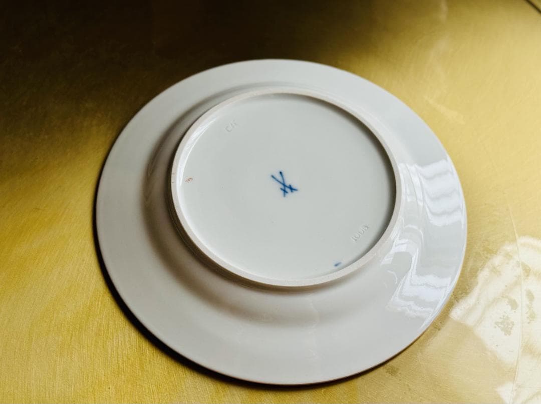 最高峰マイセンMeissen「FFブルーメ」プレート