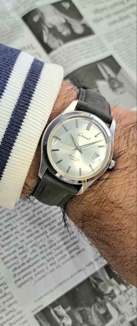 オリエントスター 自動巻き アンティーク腕時計