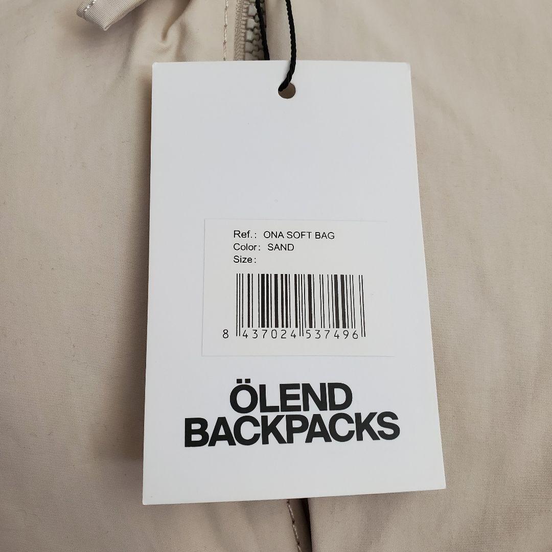 未使用品 OLEND ONA SOFT BAG オレンド オナソフトバッグ