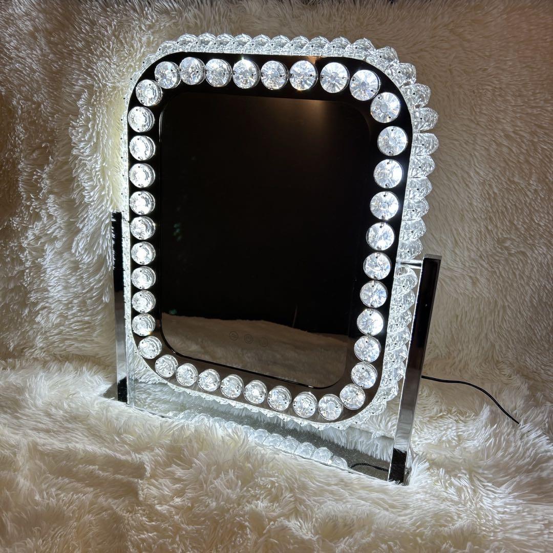 女優ミラー LEDライト ハリウッドミラー 化粧鏡 女優鏡 卓上ミラー