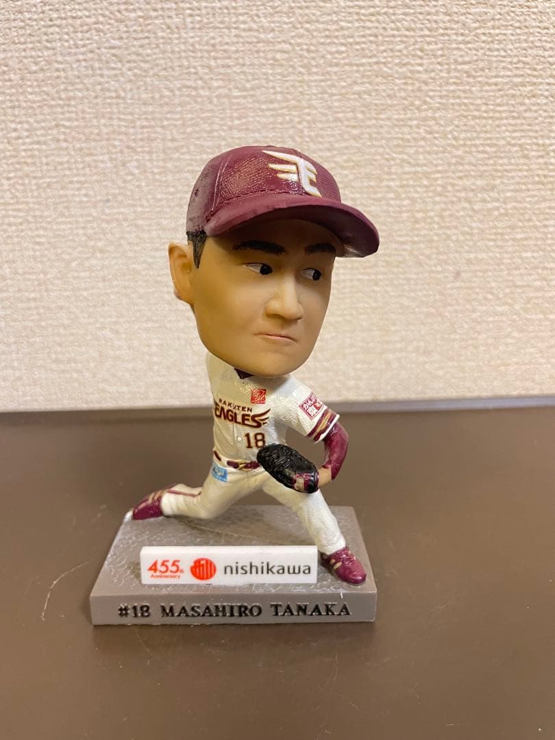 田中将大 ヤンキース&楽天イーグルスボブルヘッドセット