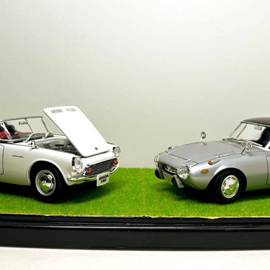 プラモデル 完成品 HONDA S600 TOYOTA S800 1/24 タミヤ 1/24 スポーツカーシリーズ Honda S600 | タミヤ