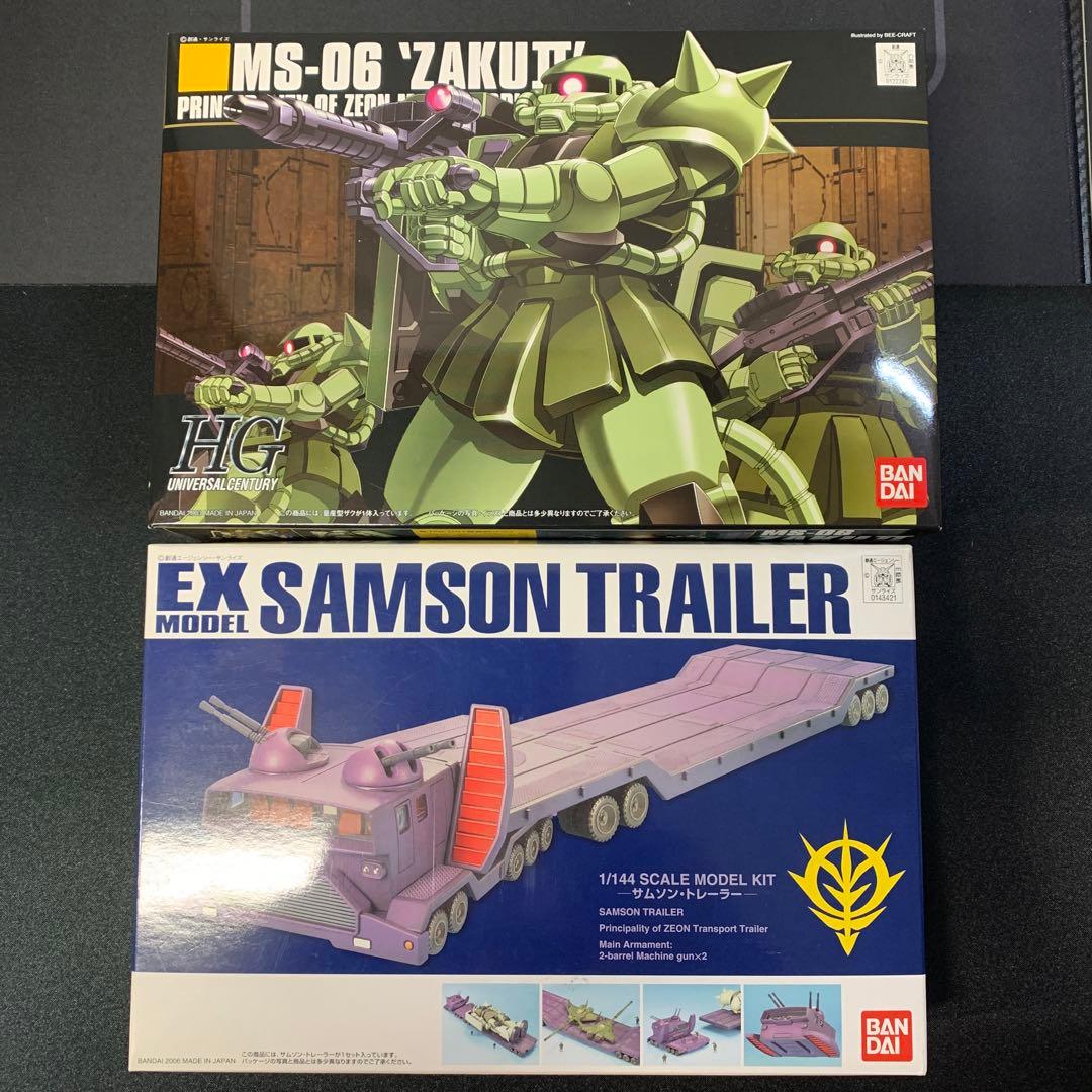 HG 量産型ザク サムソントレーラー バンダイ