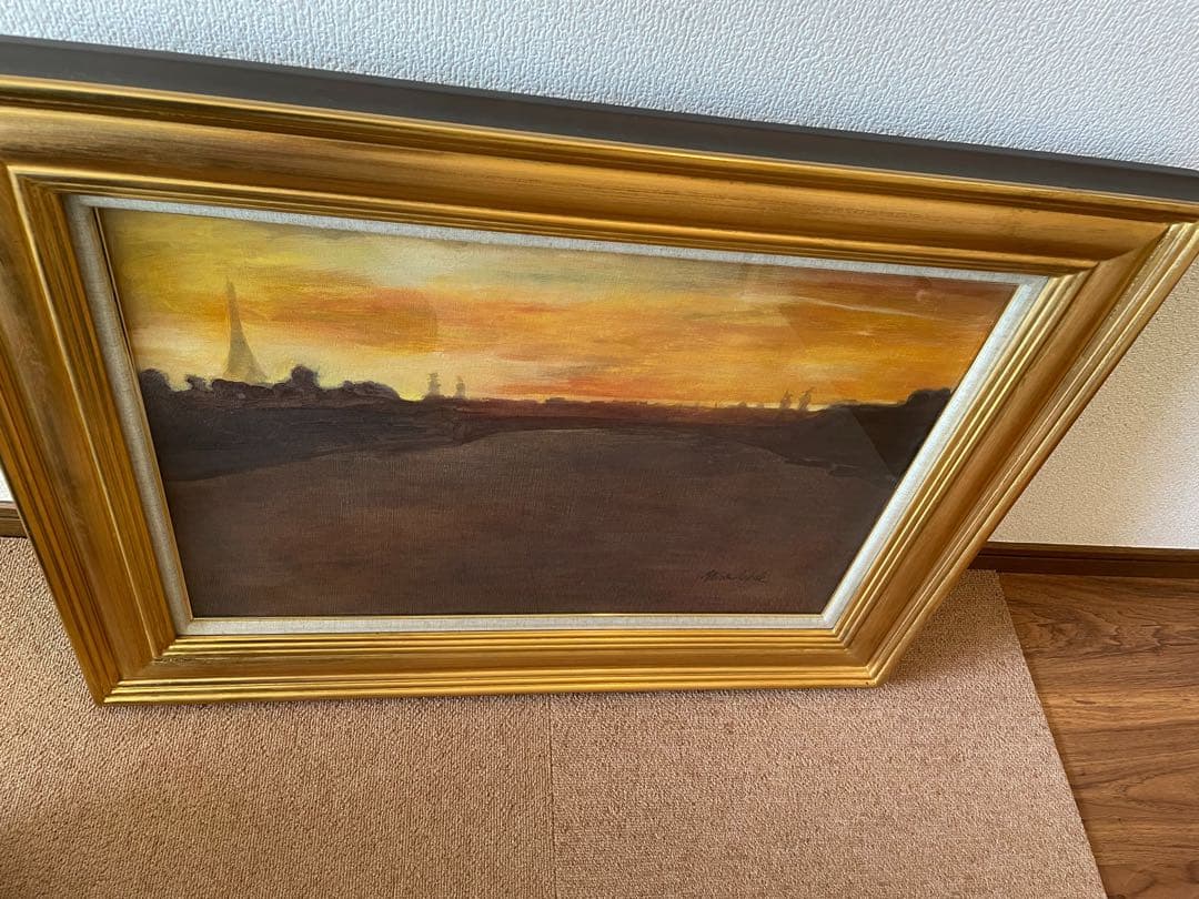 絵画　風景画　フランス　Martin Dieterle アレキサンドルIII世橋