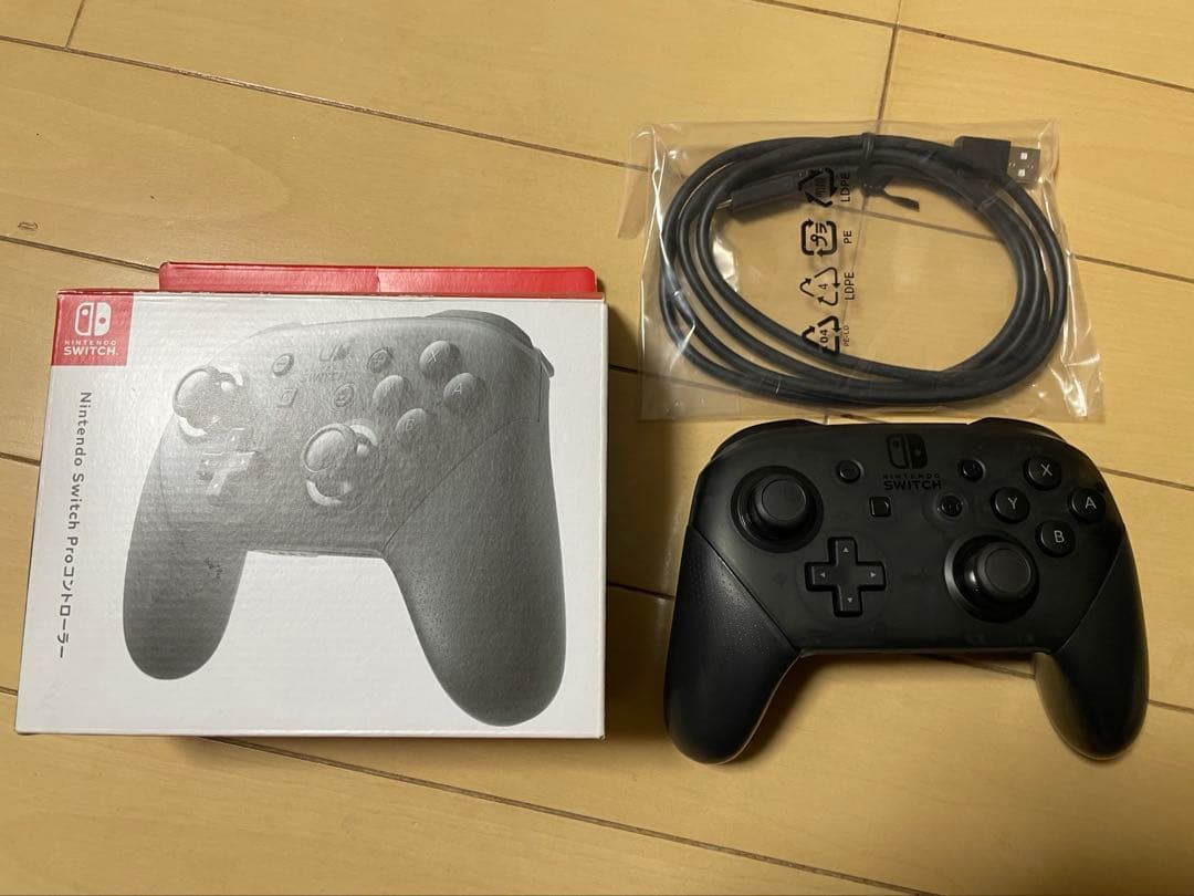 Nintendo Switch 本体 ネオンブルー/ネオンレッド　プロコン付き