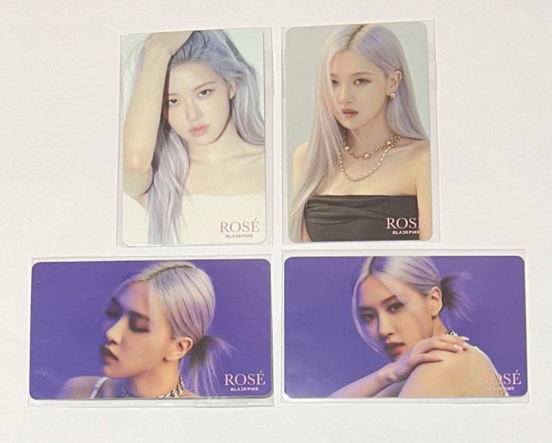 BLACKPINK ロゼ ユニバ 特典 トレカ コンプ 未開封 BLACKPINK ジス