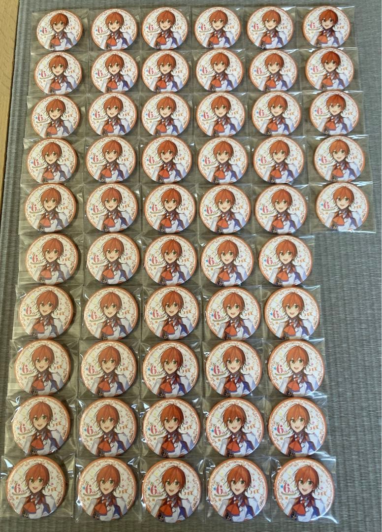 ジェルくん 6周年 缶バッジ 55点