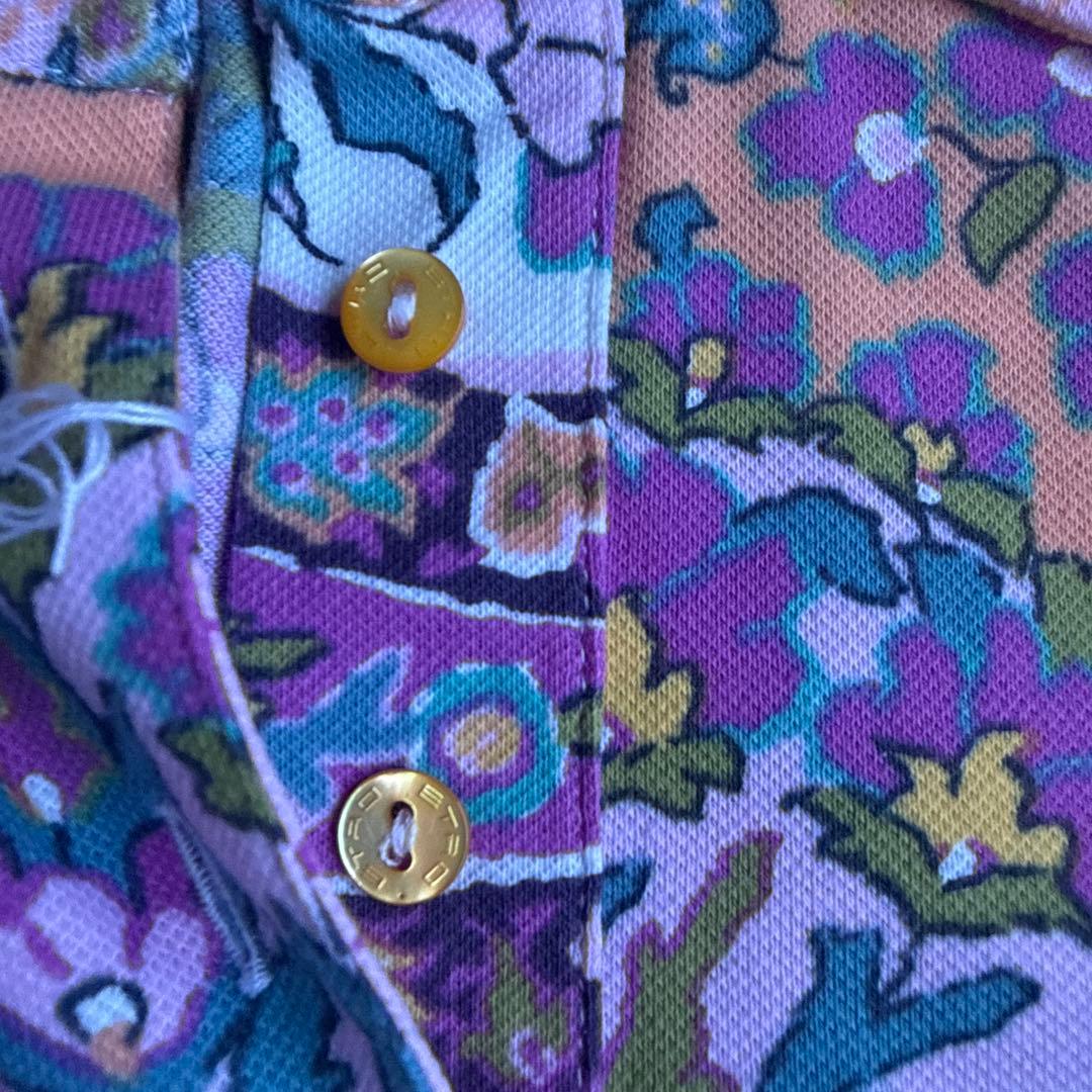 【新品未着用タグ付き】ETRO エトロ ペイズリー柄 ポロシャツ 半袖