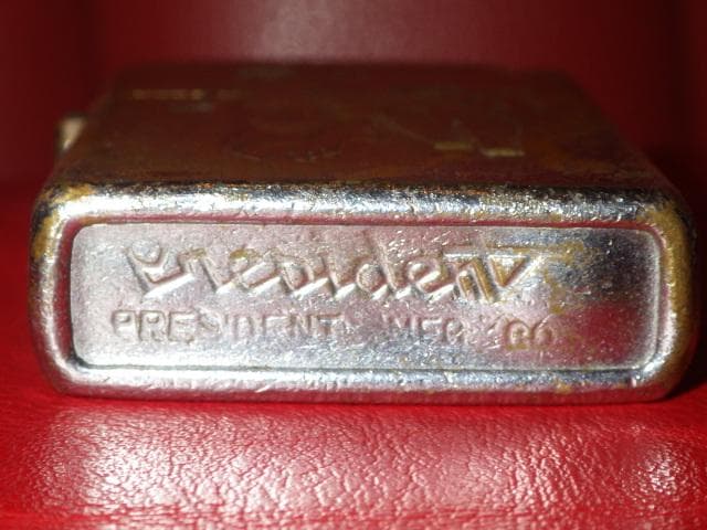 50'S☆紳士淑女☆オイルライター☆ビンテージ☆騙し絵☆トリックアート