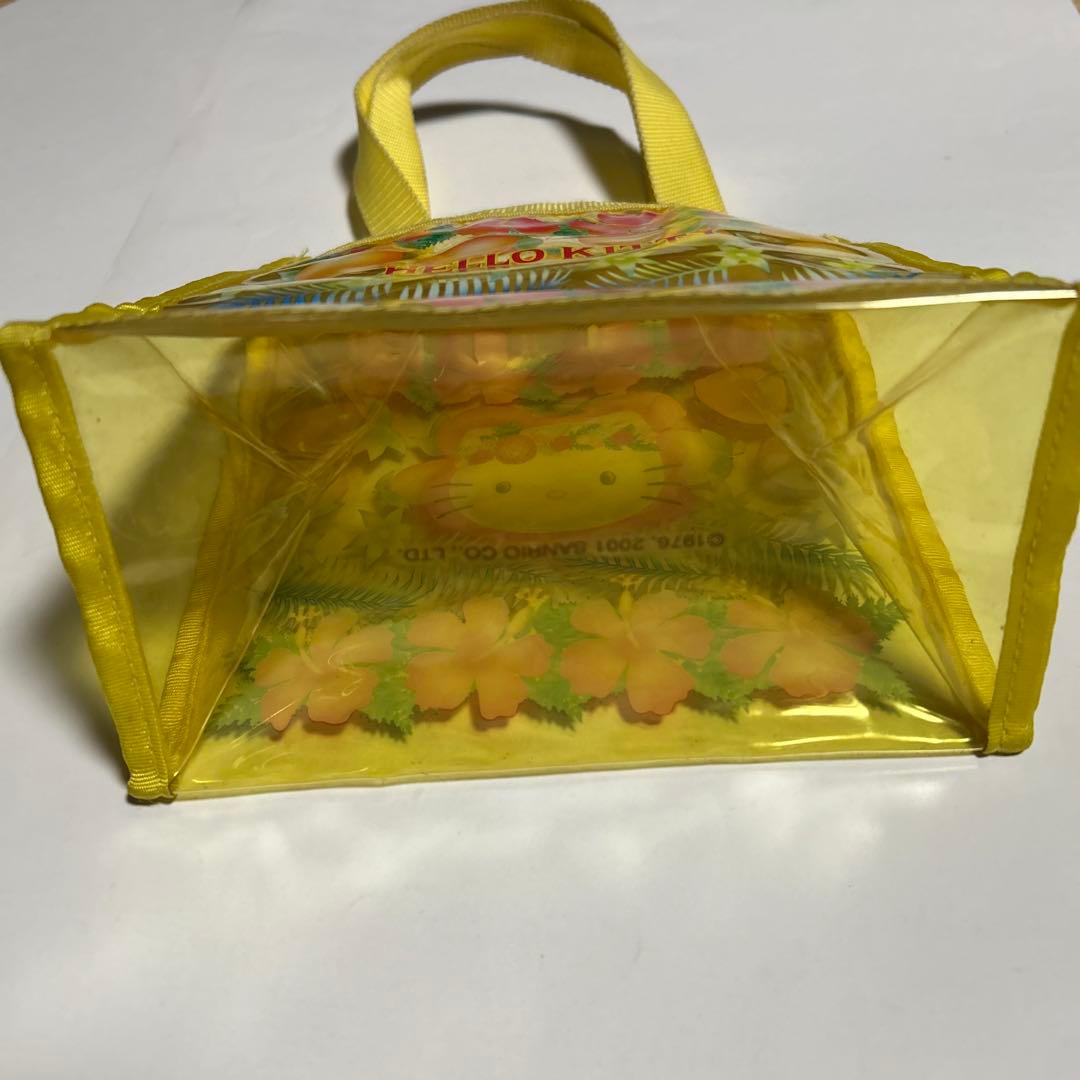 ハローキティ トロピカル Hello Kitty ビニールトート レトロ